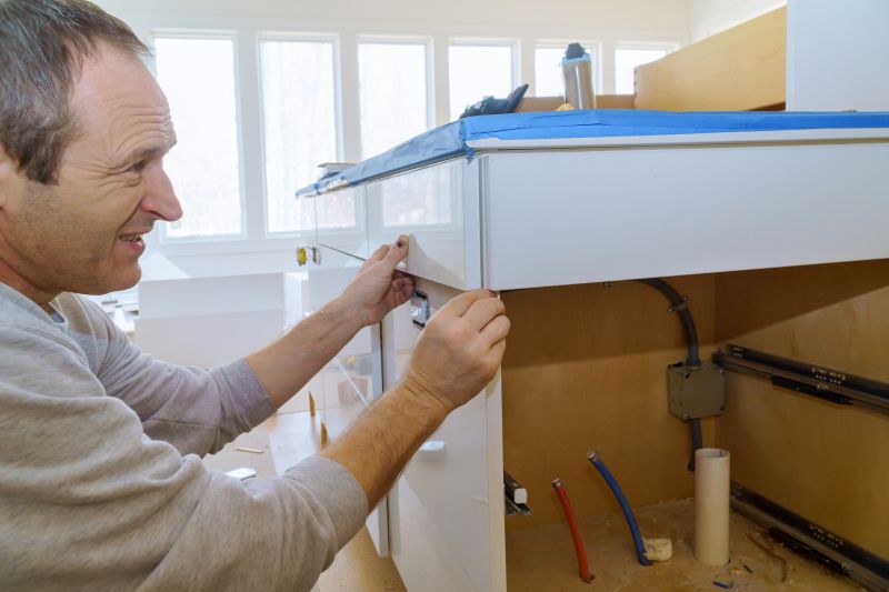 Cabinet Installation Process